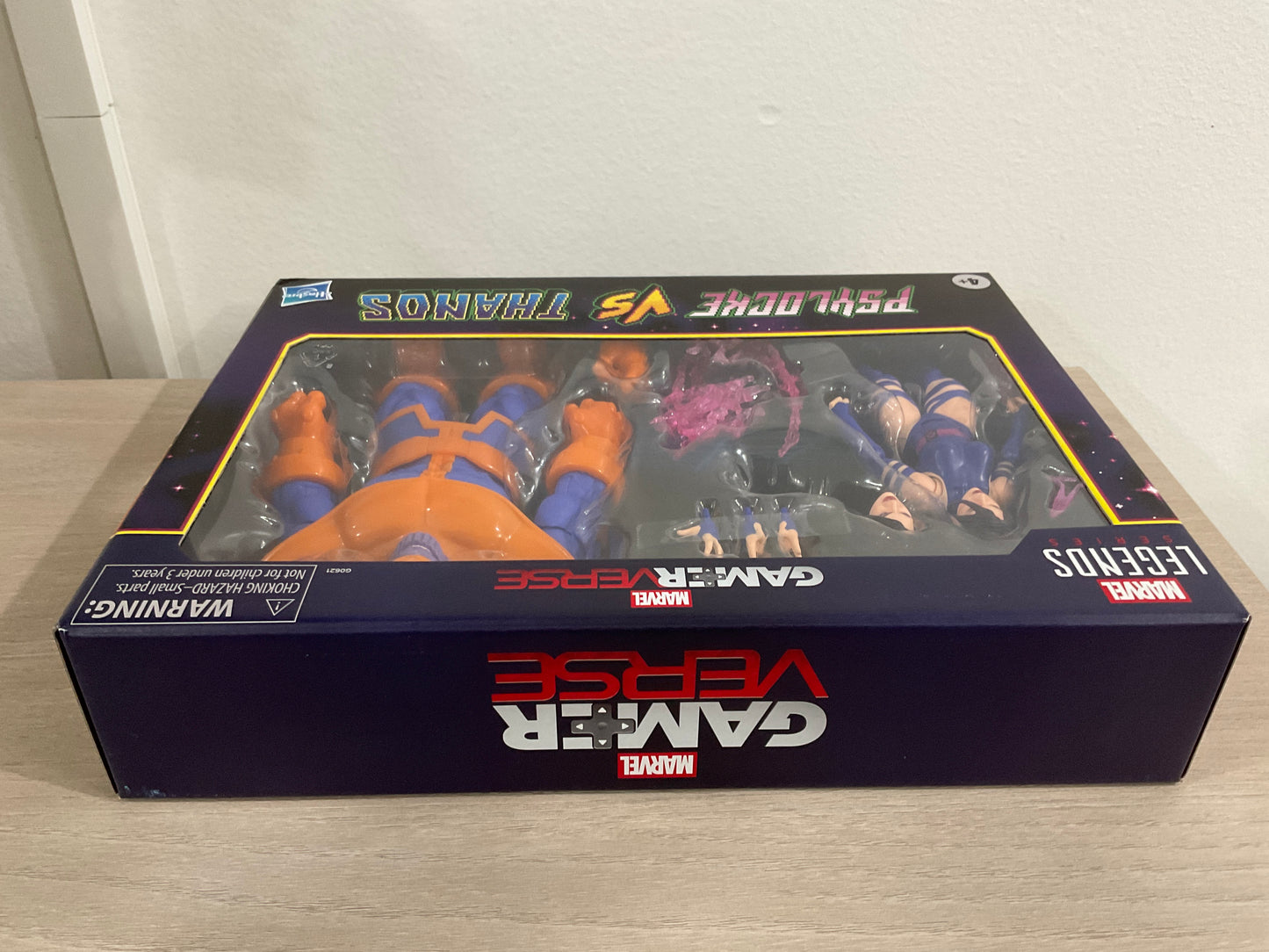 Marvel Legends Series Gamerverse Psylocke vs. Thanos 2-Pack – 6-Inch Action Figures