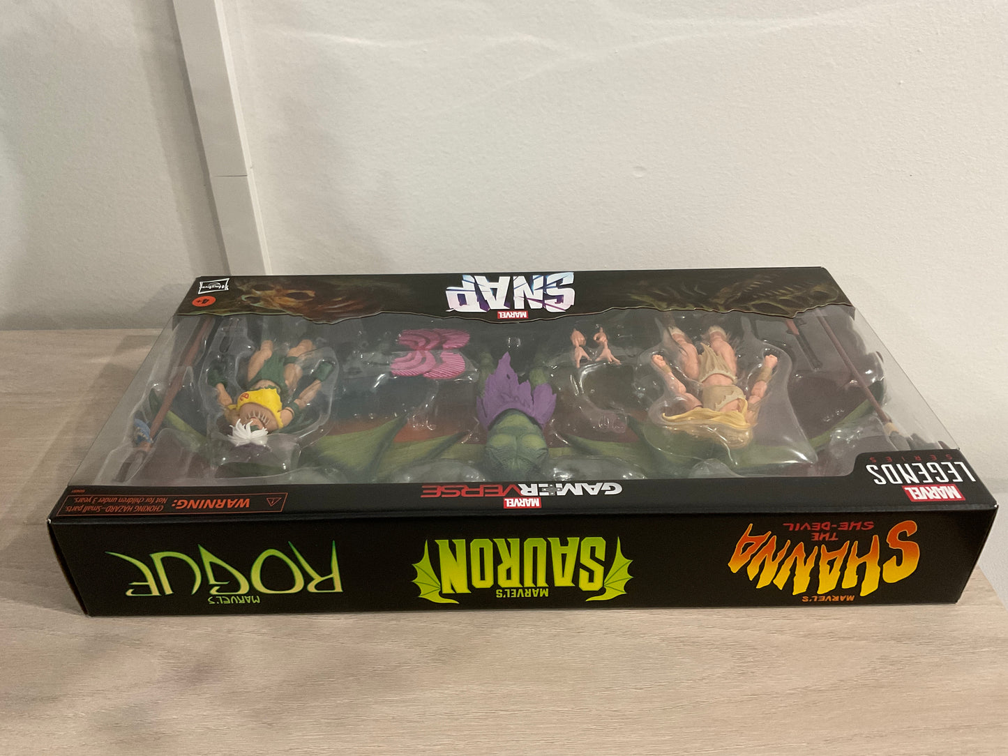 Marvel Legends Gamerverse: Marvel SNAP Savage Land 3‑Pack — SDCC 2025 Exclusive
