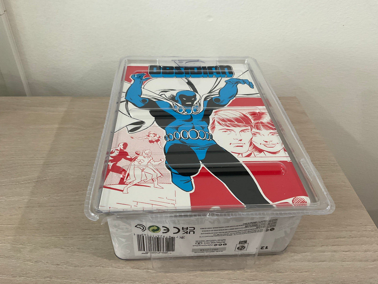 Obsidian (Infinity Inc. #16) Gold Label 7" Action Figure w/ Lithograph – McFarlane Collector Edition (Substandard)