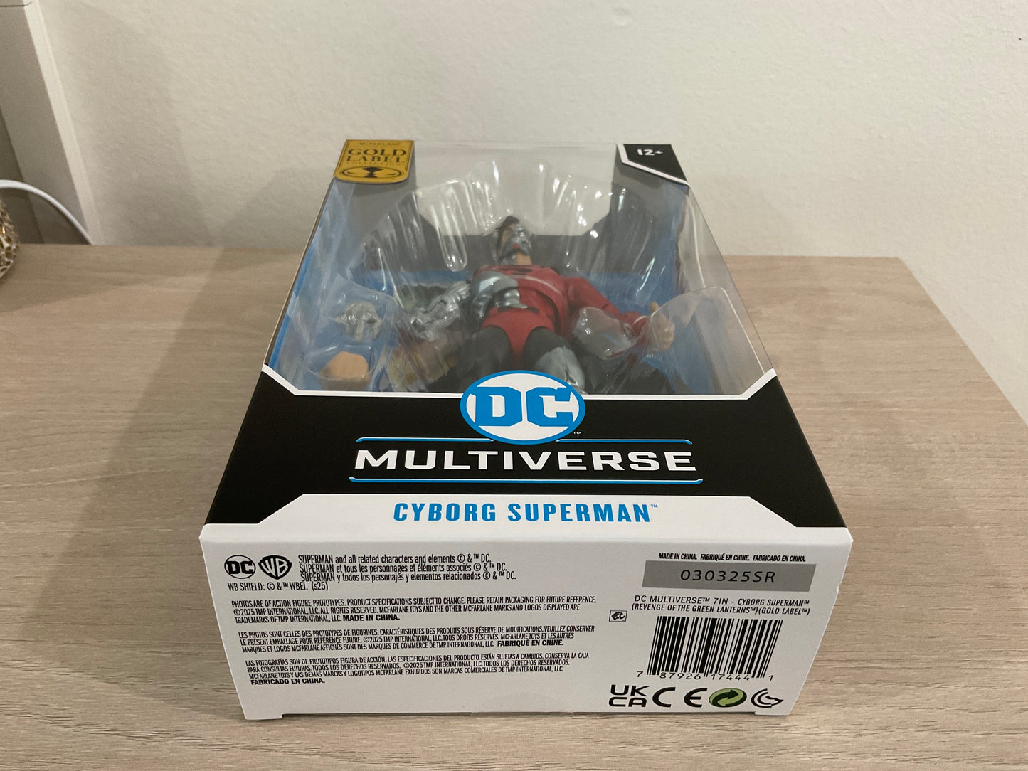 DC Multiverse Cyborg Superman 7" Action Figure (Revenge of the Green Lantern) – Gold Label