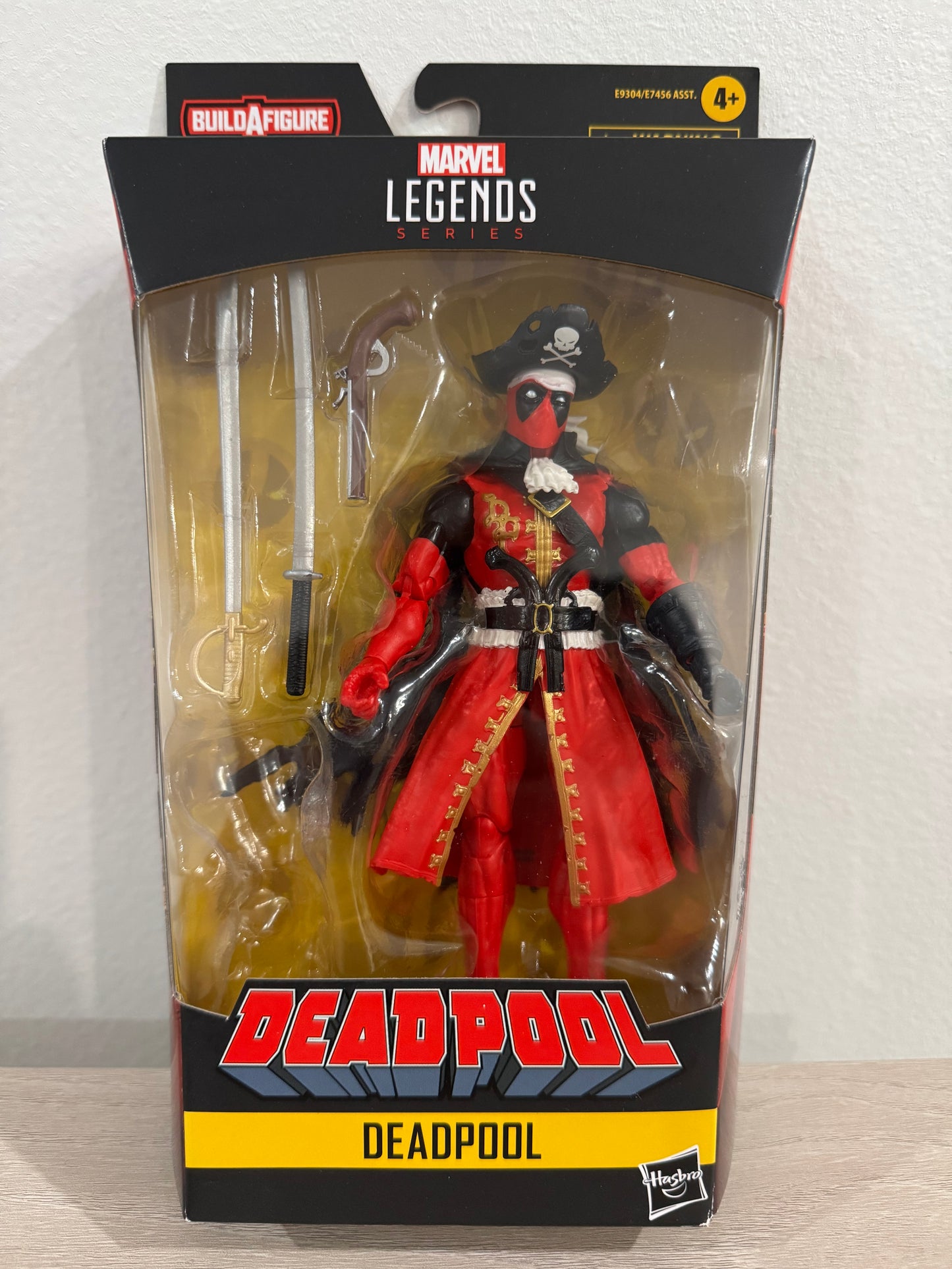 Marvel Legends Series 6-Inch Deadpool (Pirate) Action Figure (No BAF)