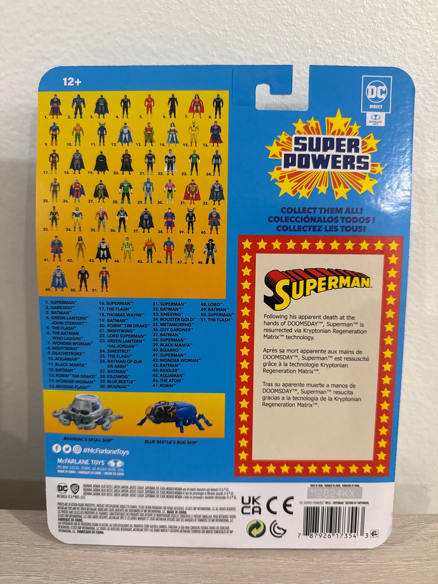 DC Super Powers Superman (Return of Superman Suit) 4.5" Figure