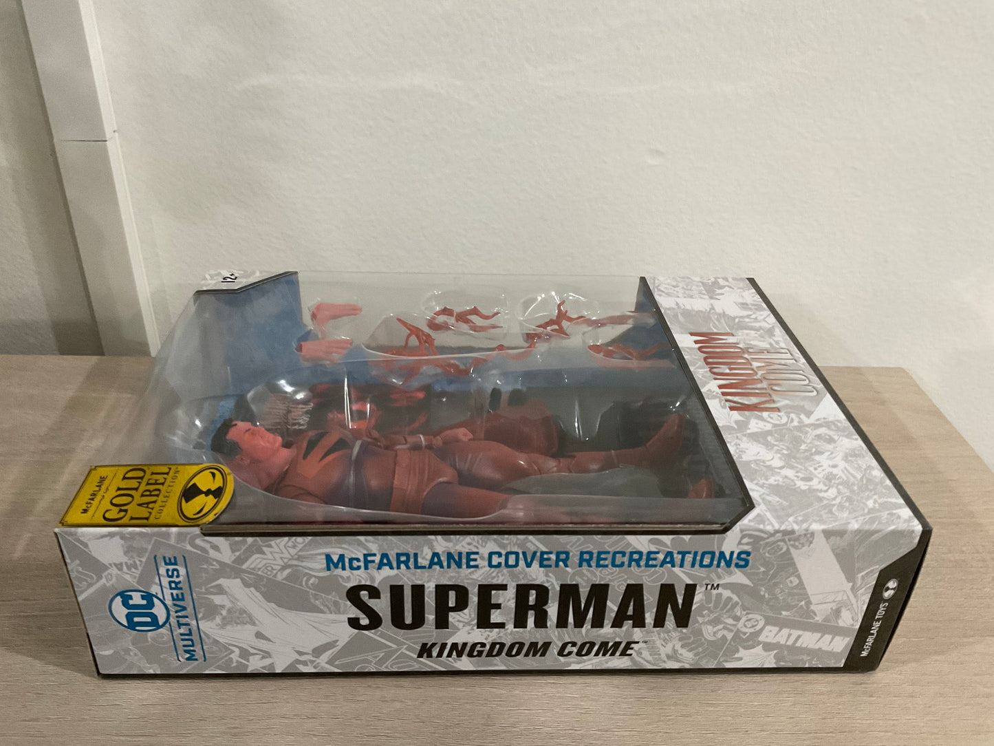DC Multiverse – Superman (Kingdom Come) Gold Label Cover Recreations 7" Figure – SDCC 2025 Exclusive