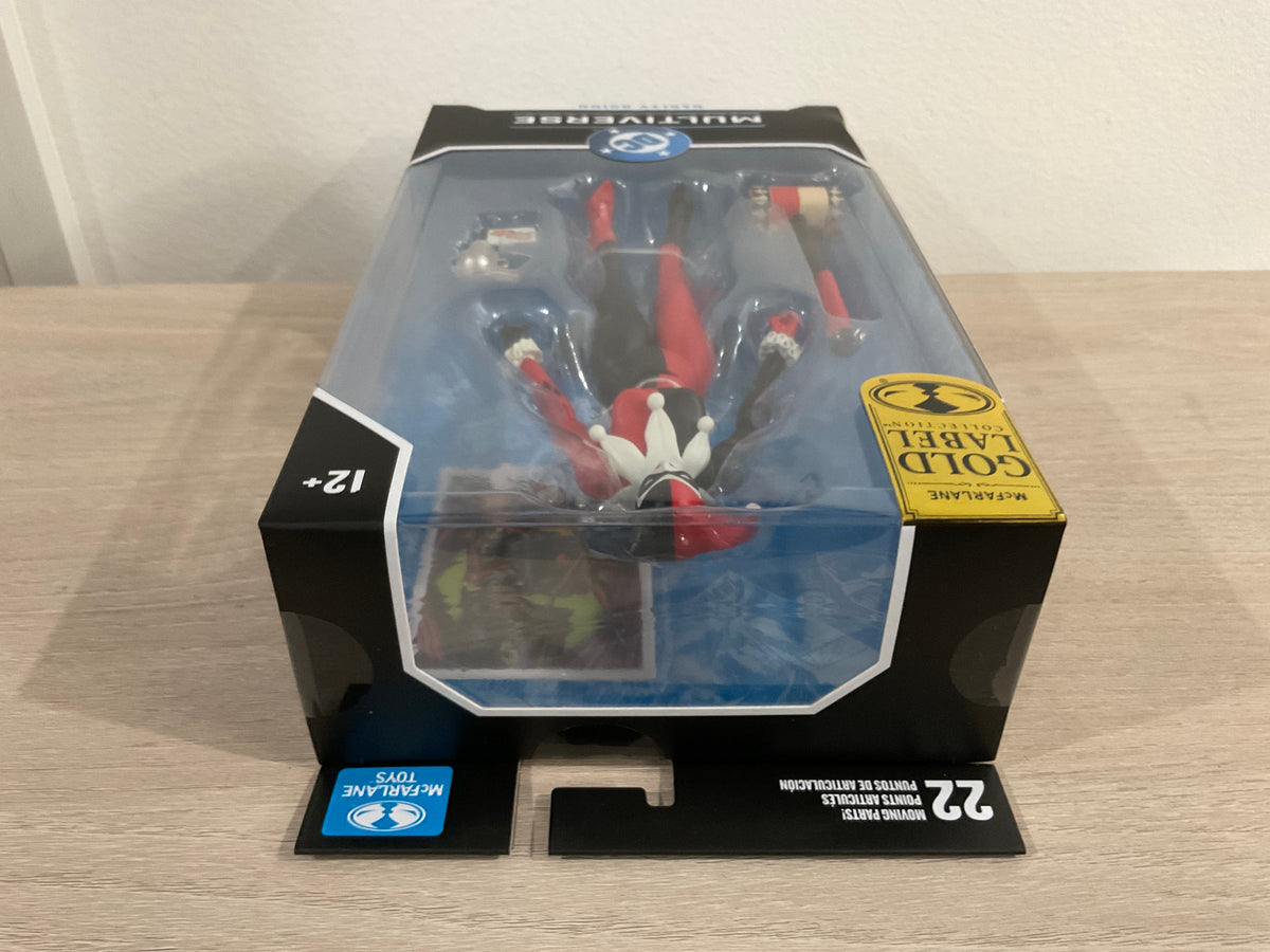 McFarlane Toys DC Multiverse Harley Quinn (Gold Label) 7" Action Figure - Substandard Box