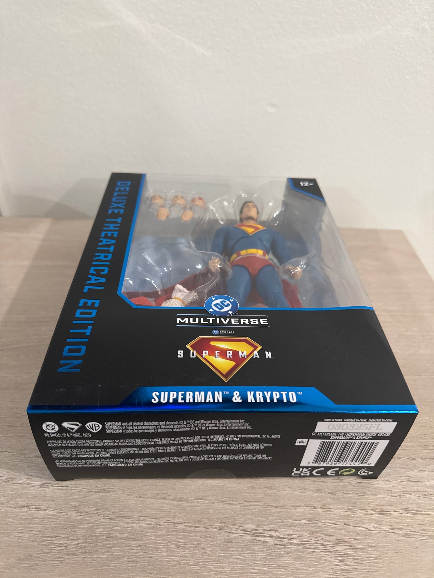 DC Multiverse Superman w/ Krypto – Deluxe Theatrical 7" Figure
