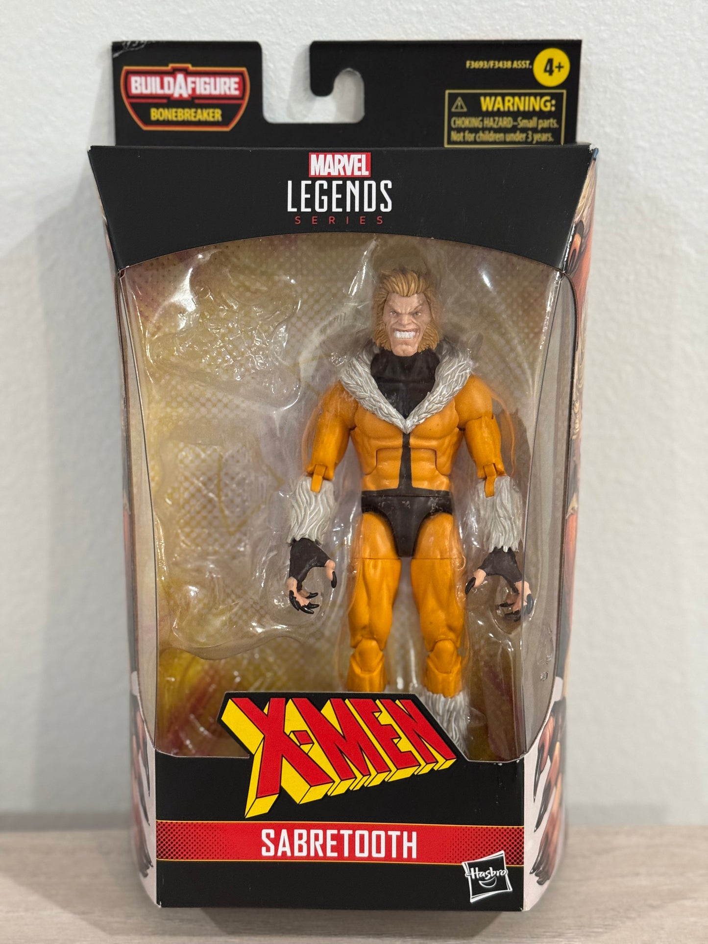 Marvel Legends Series X-Men Sabretooth 6-Inch Action Figure (No BAF)