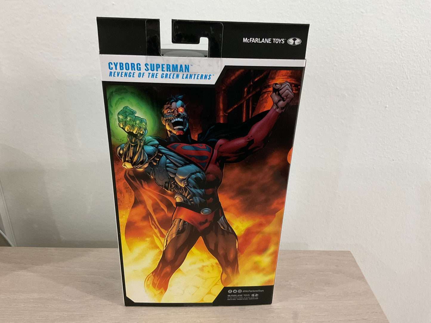 DC Multiverse Cyborg Superman 7" Action Figure (Revenge of the Green Lantern) – Gold Label