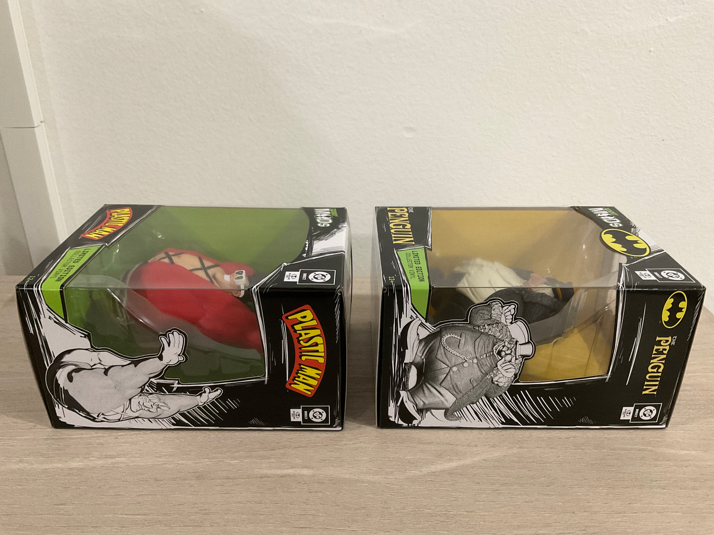 DC Direct Collector Vinyl Wave 6 Todd's Mods Plastic Man & The Penguin Limited Edition Bundle (2-Pack)