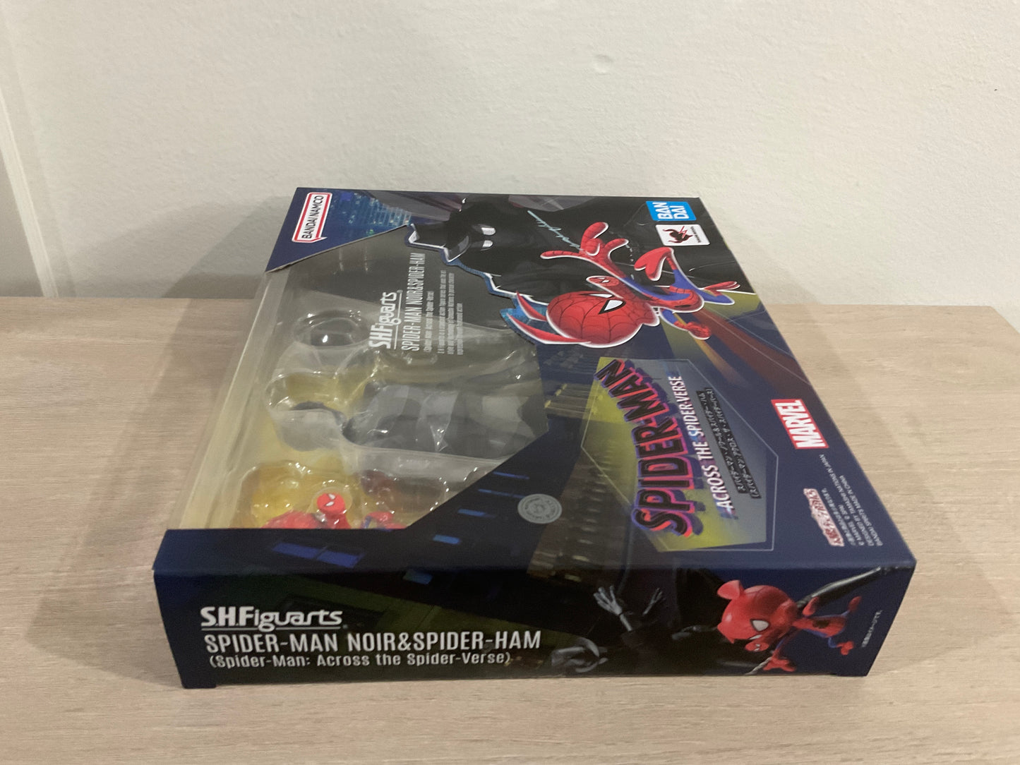 Bandai Spirits S.H.Figuarts Spider-Man: Across the Spider-Verse Spider-Man Noir & Spider-Ham Action Figure Set