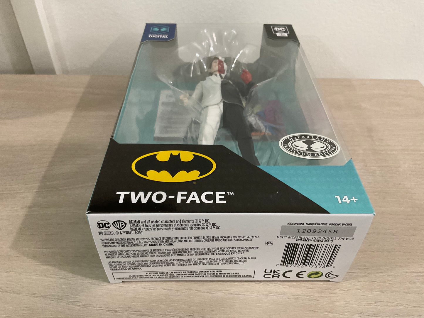DC Direct Multiverse – Two-Face (Silver Age) McFarlane Platinum Edition 7" Chase Figure
