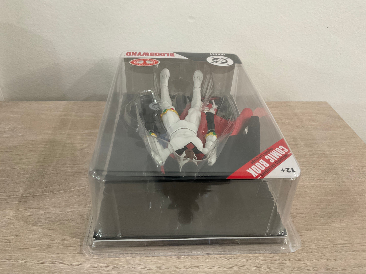 McFarlane DC Page Punchers Bloodwynd Red Platinum Edition Justice League #77 7-Inch Figure