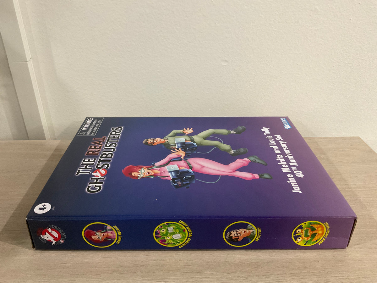 The Real Ghostbusters Kenner Classics Janine Melnitz & Louis Tully 40th Anniversary Set