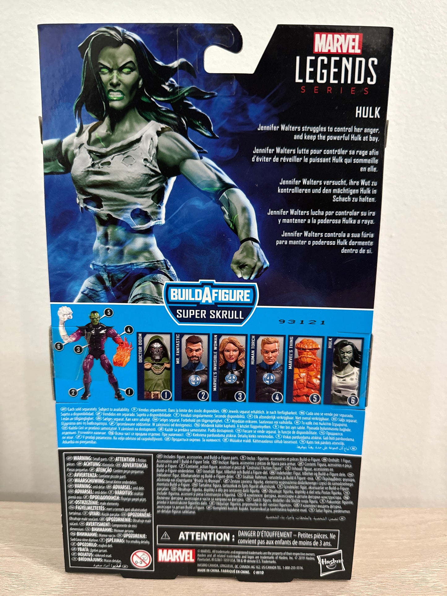 Marvel Legends Series 6-Inch Collectible She-Hulk Action Figure (Super Skrull BAF)