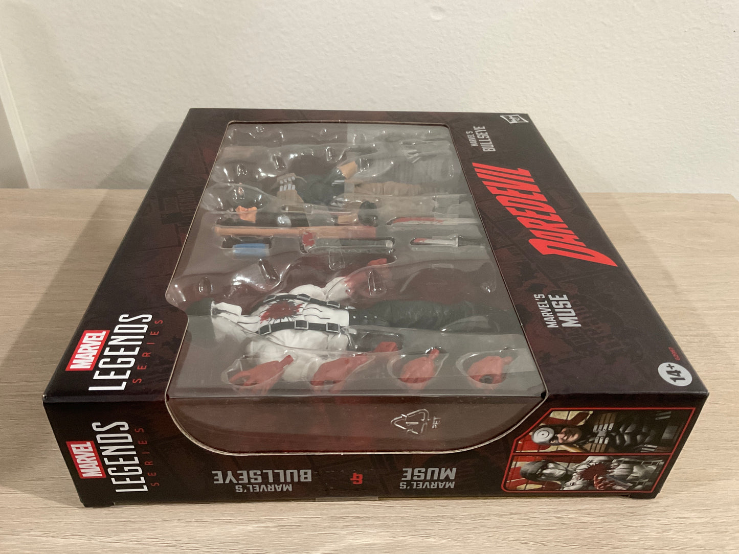 Marvel Legends Series Marvel’s Bullseye and Marvel’s Muse 2-Pack Action Figures
