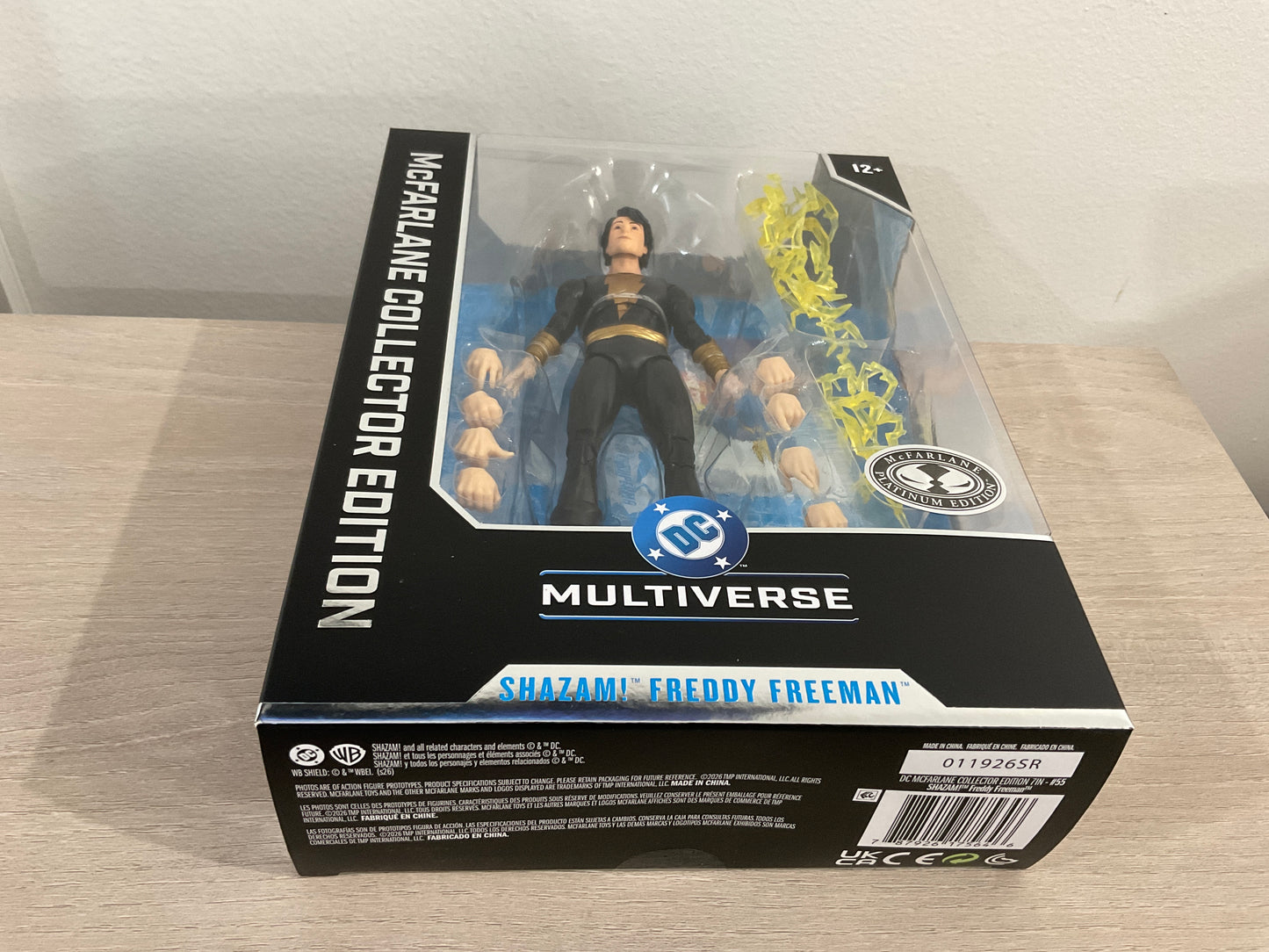 DC Multiverse McFarlane Collector Edition #55 Shazam Freddy Freeman 7-In Figure - Platinum Chase