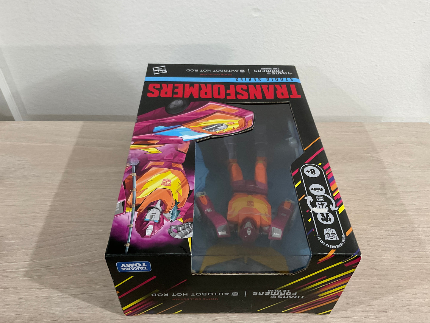 Transformers Studio Series MTMTE Collection Autobot Hot Rod Voyager Class Action Figure – The Transformers: The Movie