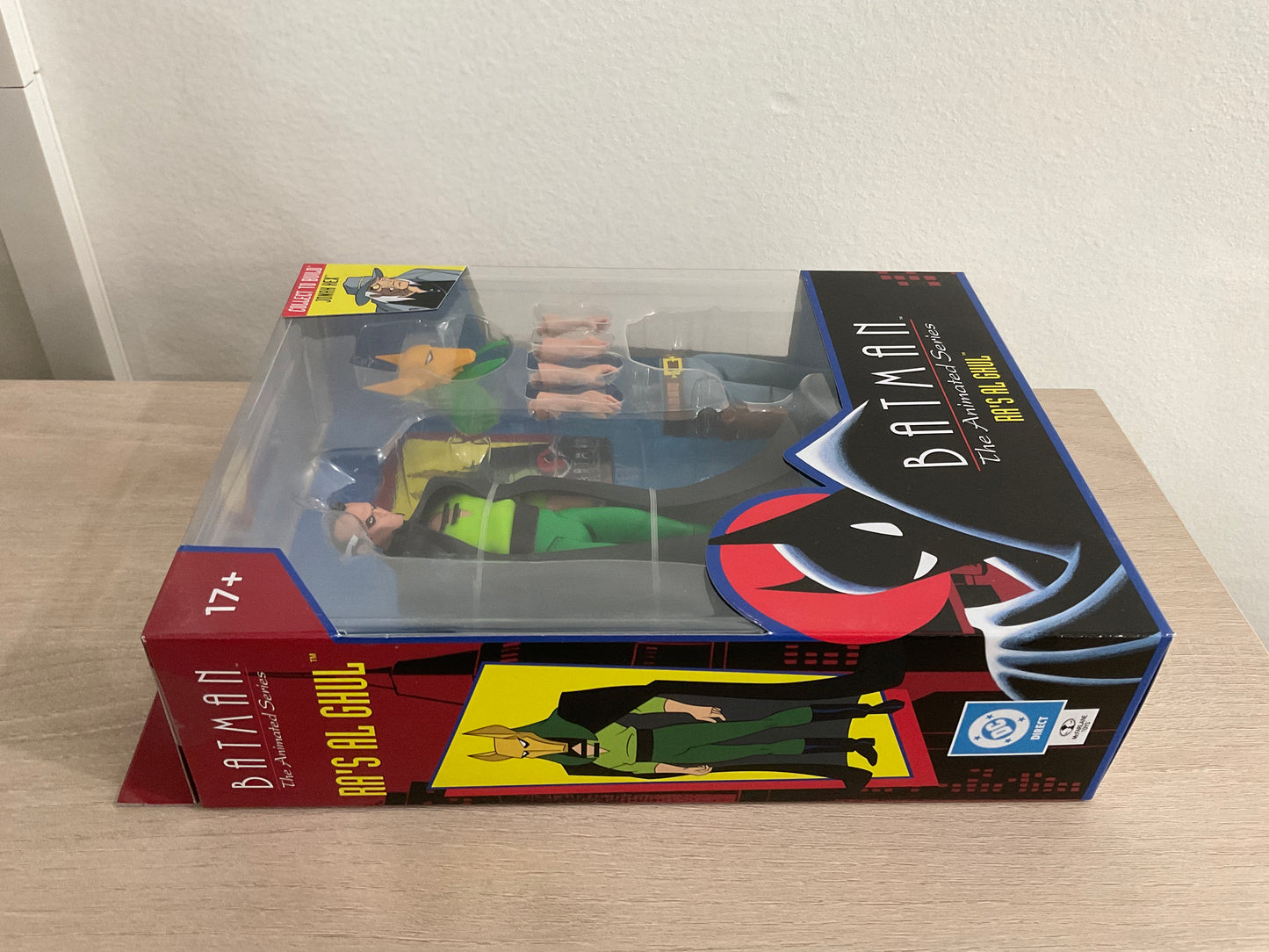 DC Direct Batman: The Animated Series 6" Ras Al Ghul – Wave 5 (Build-A Jonah Hex Piece)