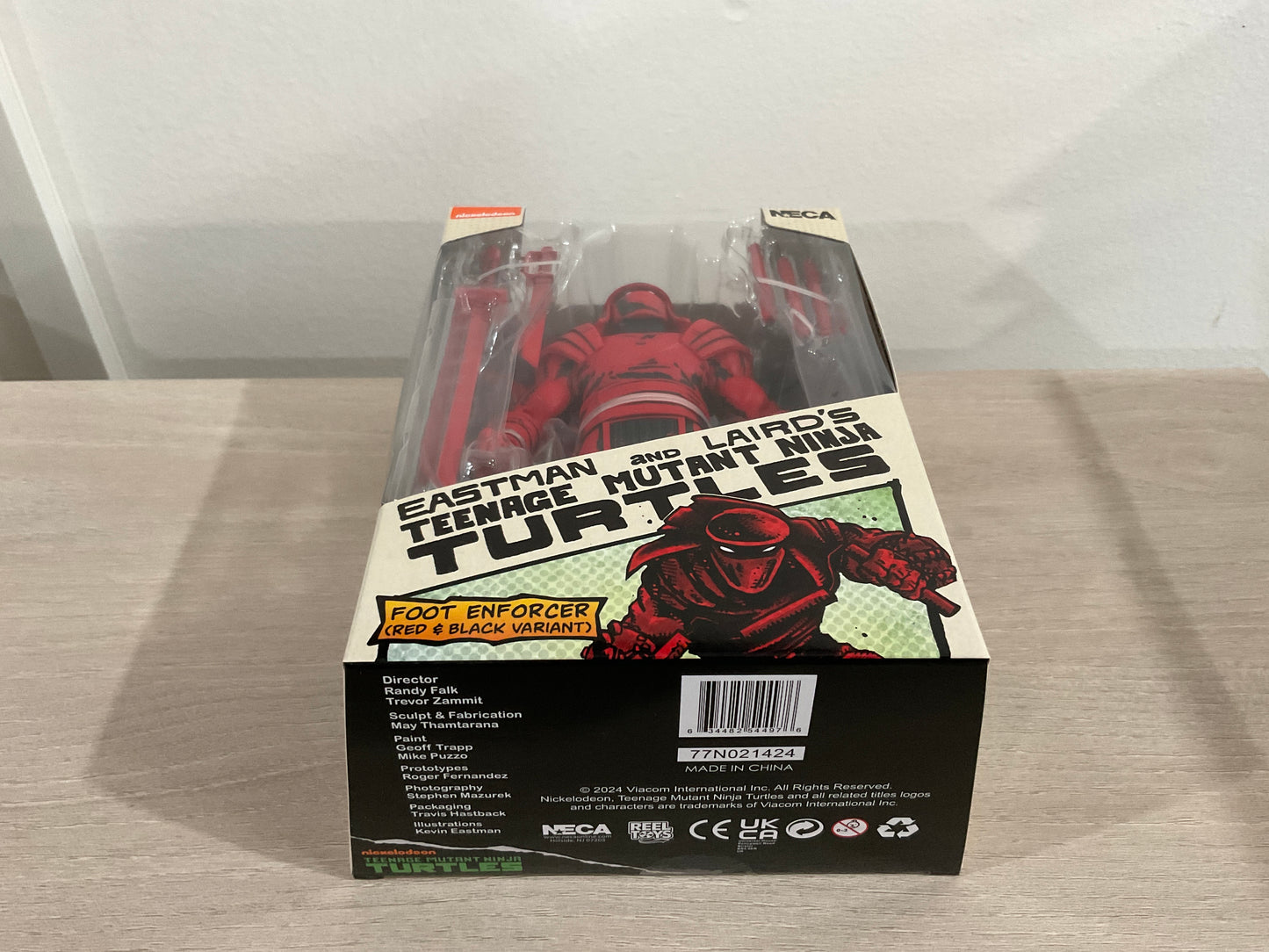 Teenage Mutant Ninja Turtles Mirage Comics Red and Black Foot Enforcer 7-Inch Scale Action Figure