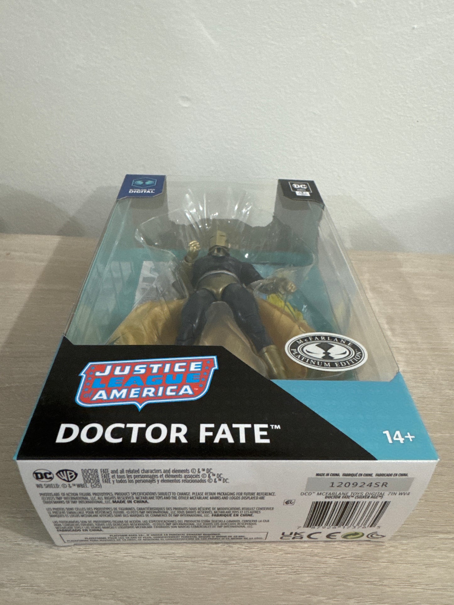 DC Direct Doctor Fate (The Silver Age) 7-Inch Action Figure with Digital Collectible Platinum Chase