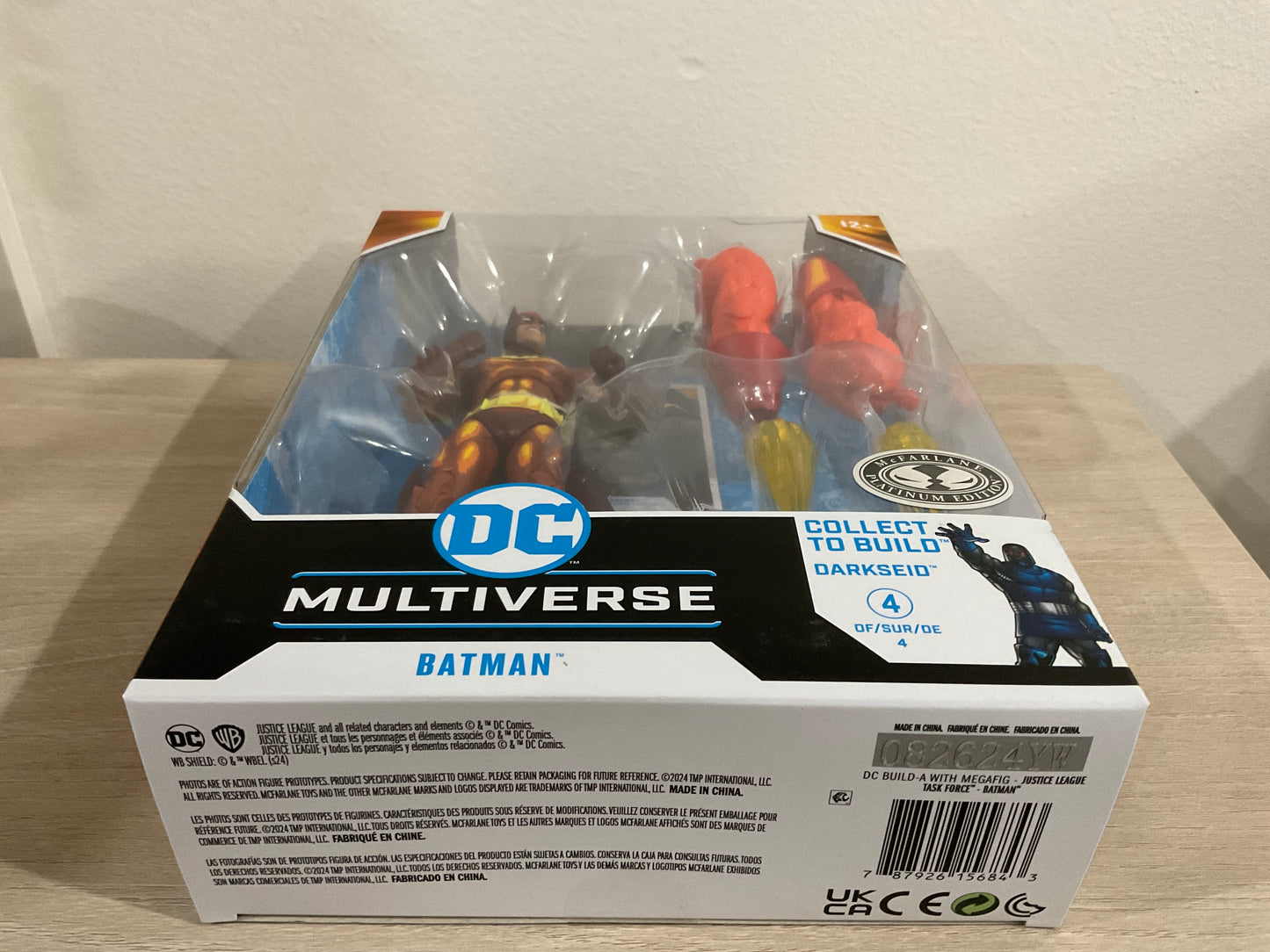 DC Multiverse Batman (Justice League Task Force) Platinum Edition 7-Inch Action Figure with Darkseid BAF Piece
