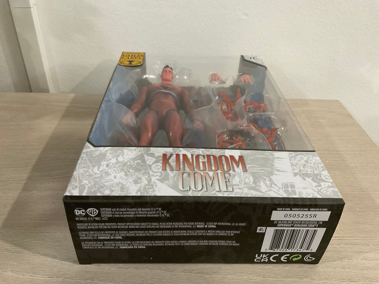 DC Multiverse – Superman (Kingdom Come) Gold Label Cover Recreations 7" Figure – SDCC 2025 Exclusive