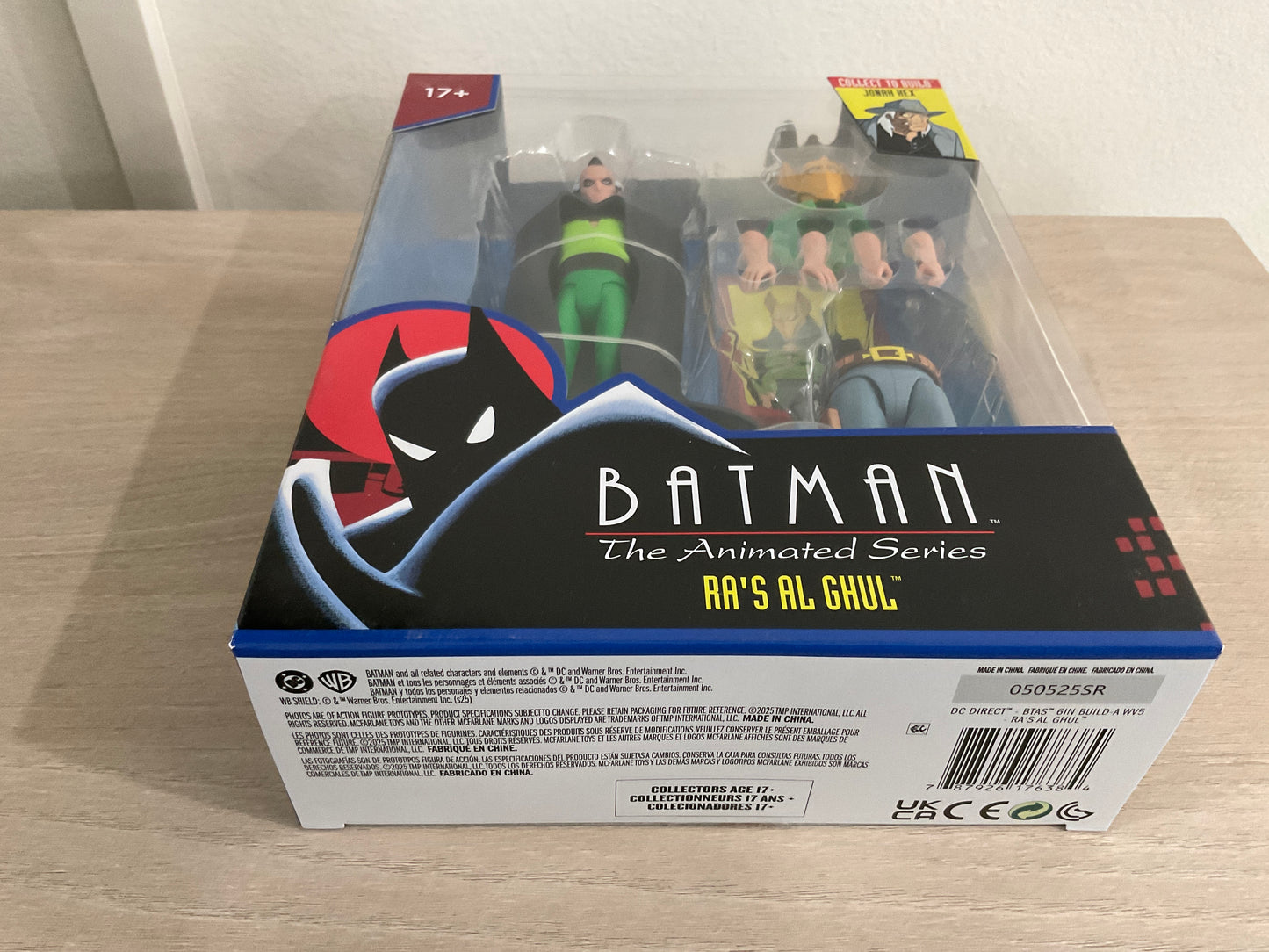 DC Direct Batman: The Animated Series 6" Ras Al Ghul – Wave 5 (Build-A Jonah Hex Piece)