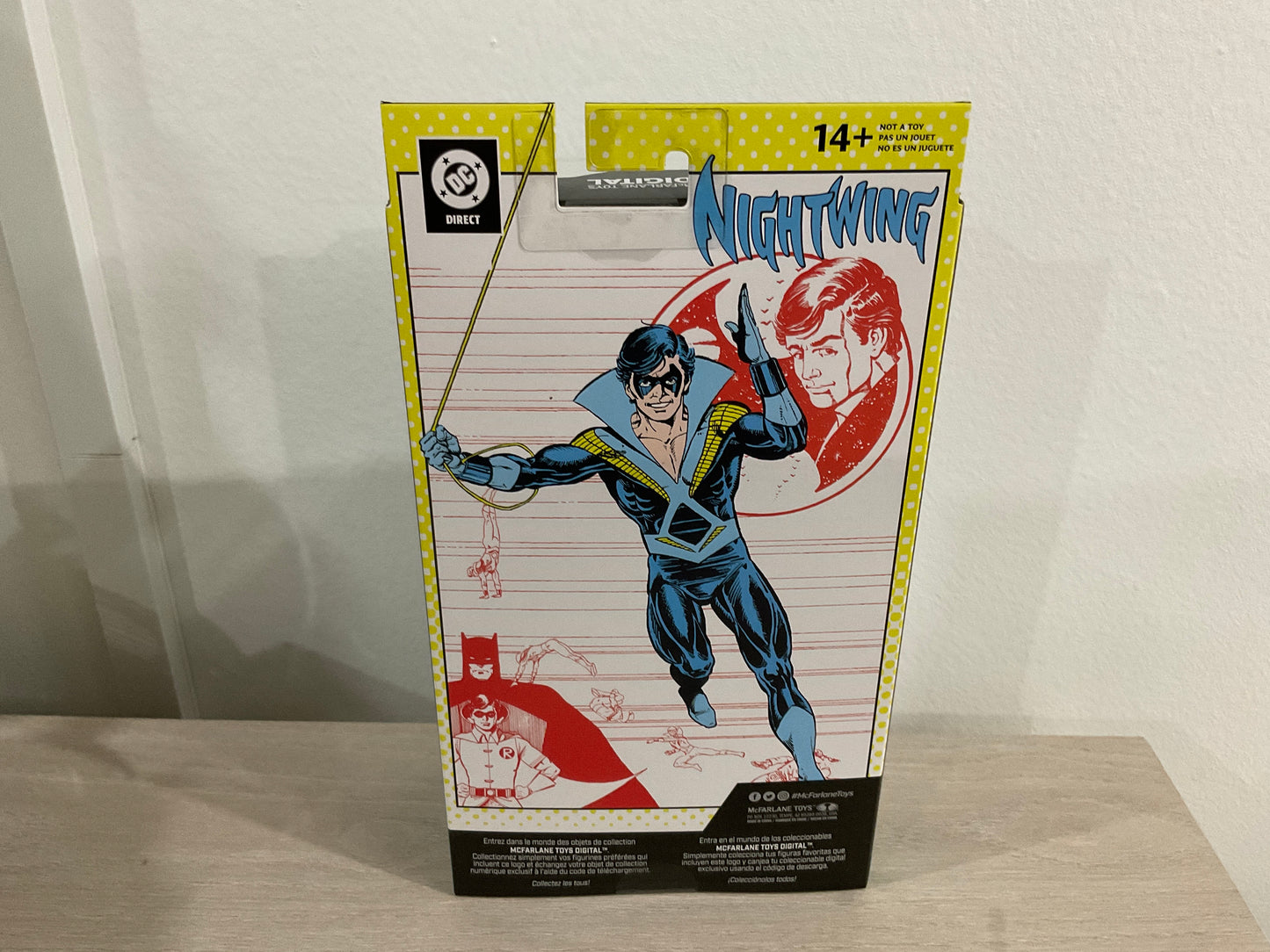 DC Direct Wave 5 Nightwing (Teen Titans) 7″ Figure – McFarlane Digital Collectible