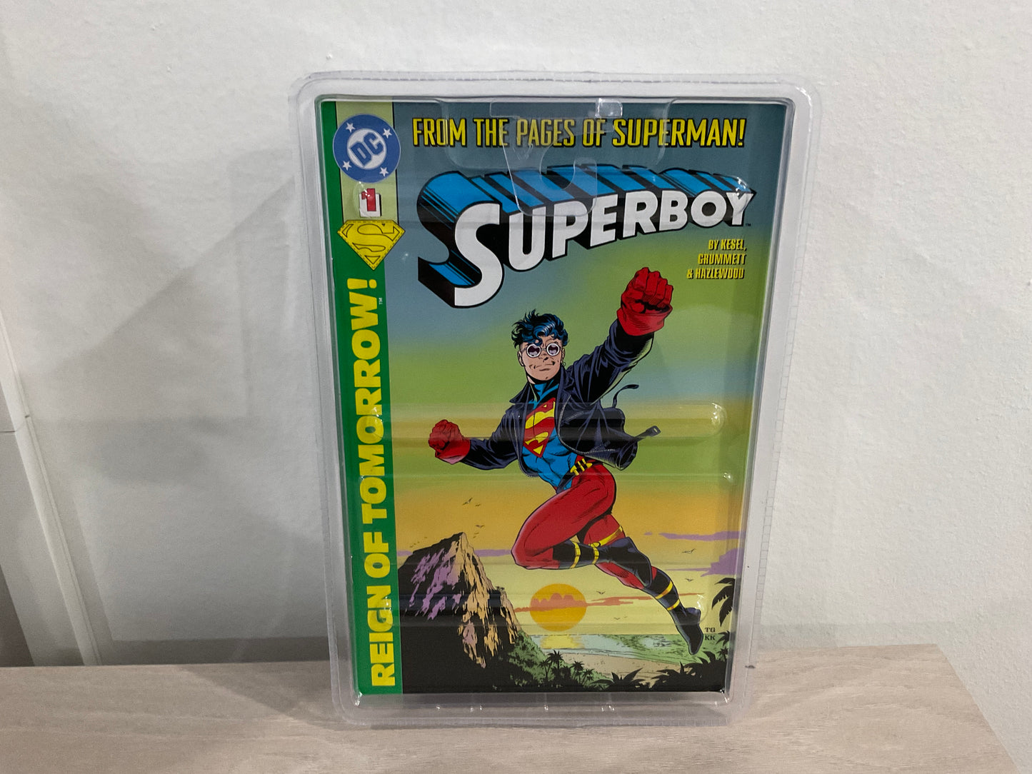Superman - Superboy (Return of Superman) Page Punchers Platinum Edition 7" Scale Action Figure