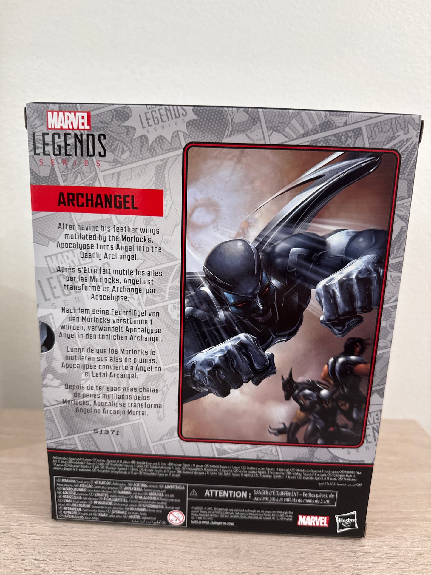X-Men Marvel Legends Series Archangel X-Force 6-Inch Action Figure