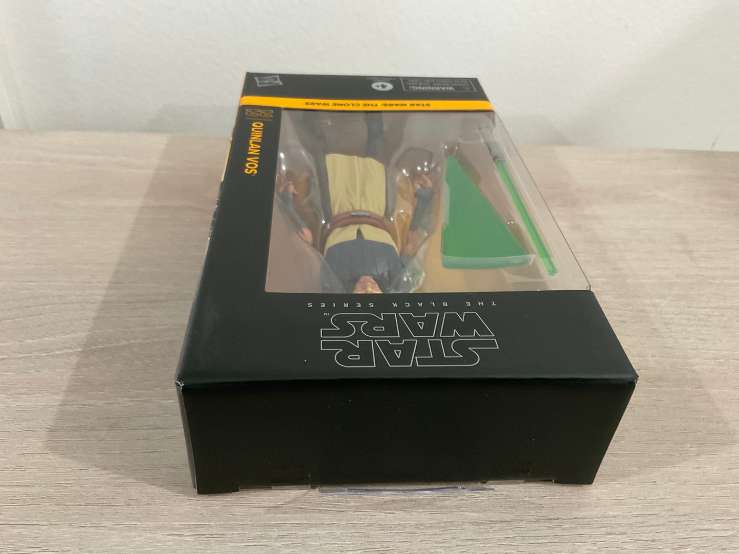 Star Wars Black Series Quinlan Vos 6-In Action Figure Clone Wars Hasbro