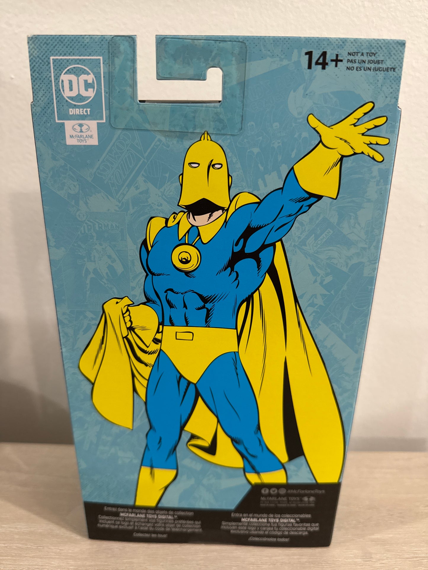 DC Direct Doctor Fate (The Silver Age) 7-Inch Action Figure with Digital Collectible Platinum Chase