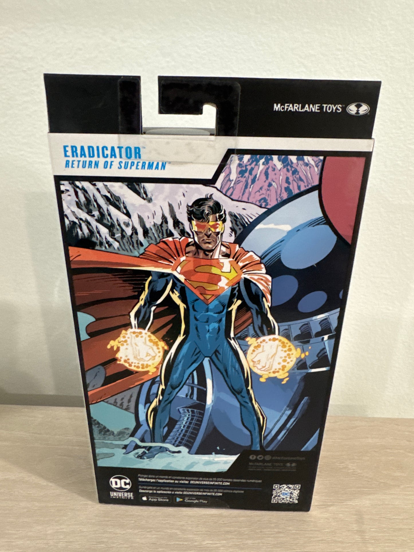 DC Multiverse Eradicator (Return of Superman) 7" Figure - Platinum Edition (Substandard)