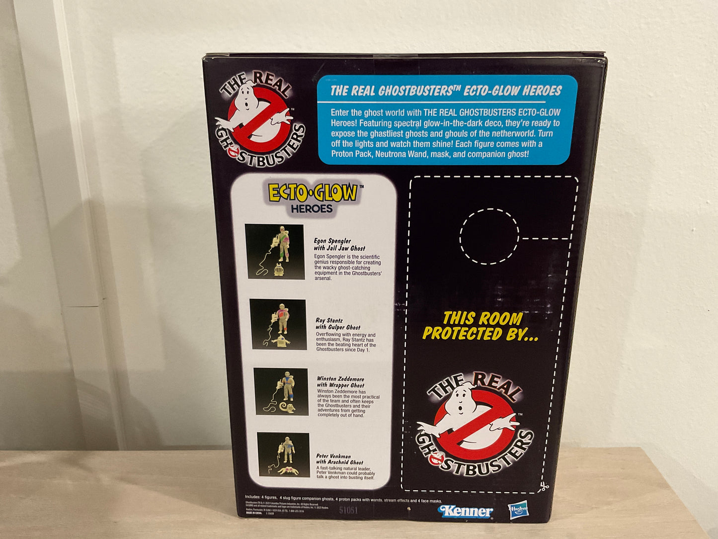Ghostbusters Kenner Classics Ecto‑Glow Heroes Collector’s Set (4‑Pack)