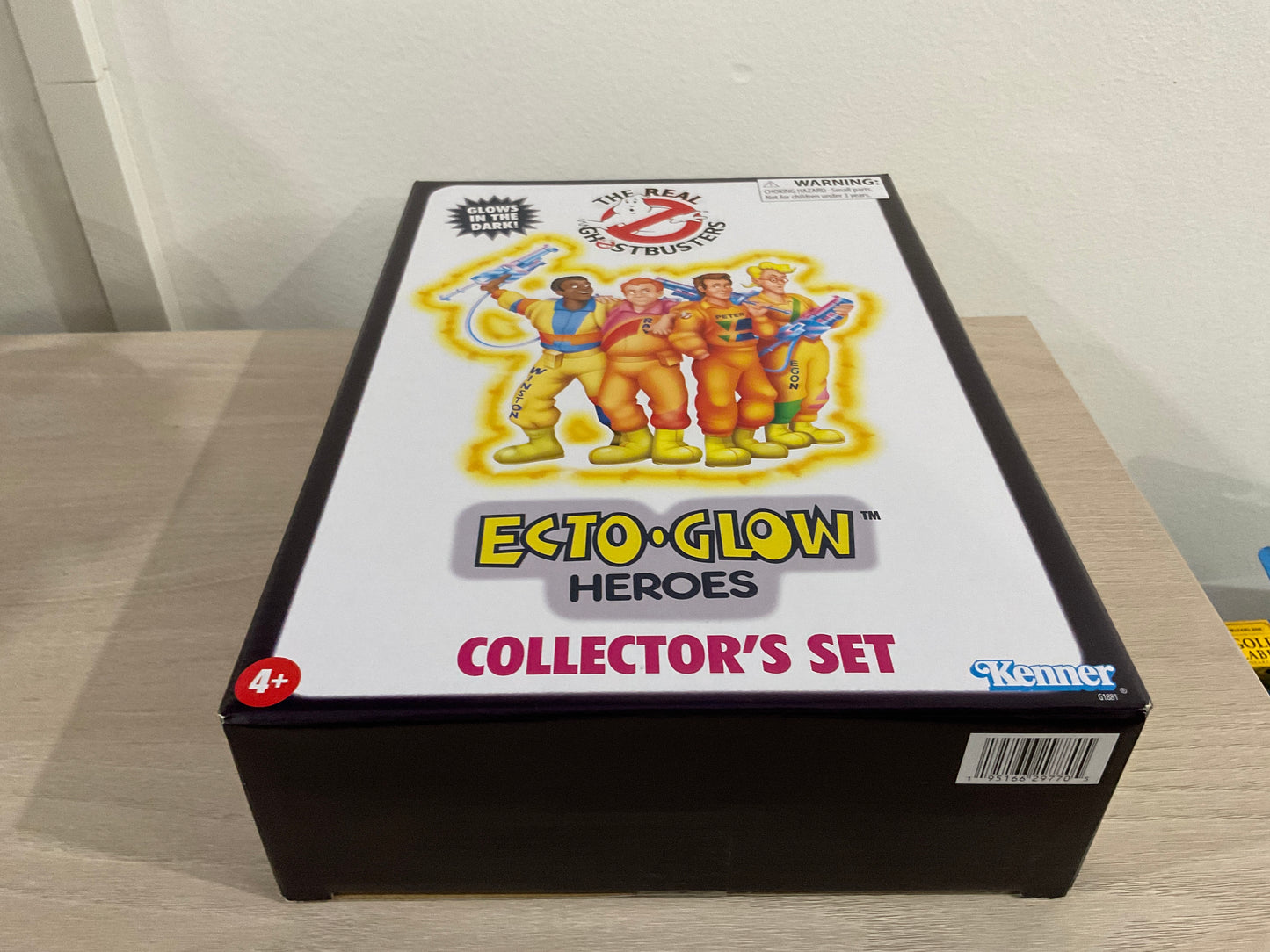 Ghostbusters Kenner Classics Ecto‑Glow Heroes Collector’s Set (4‑Pack)