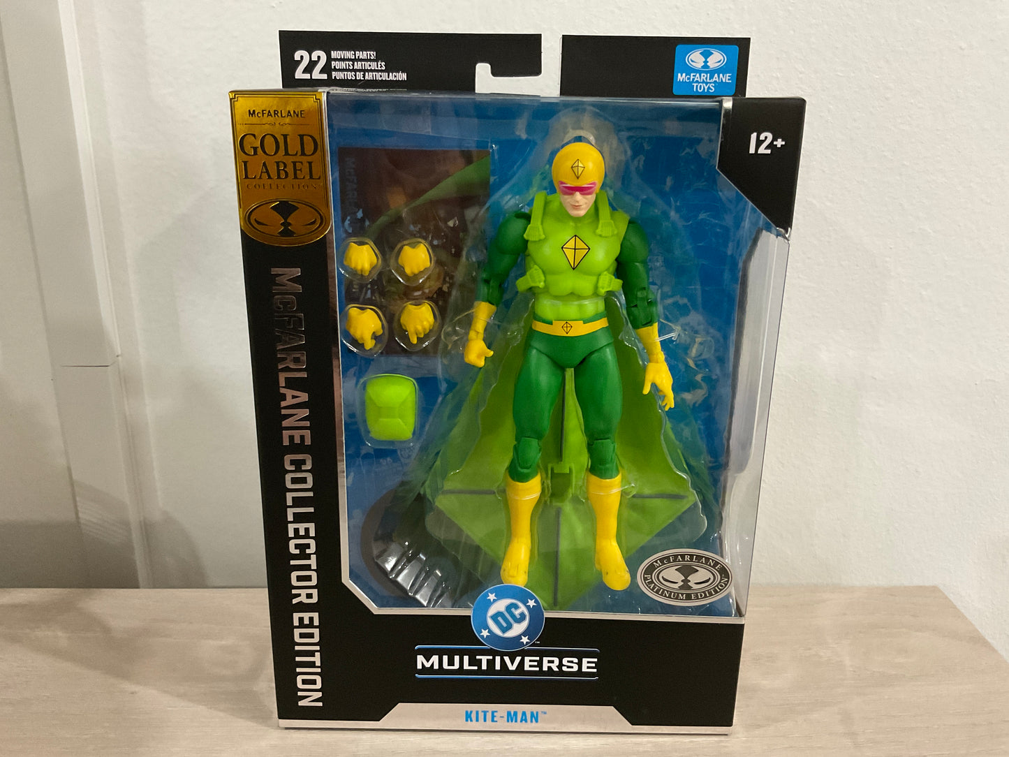 Kite-Man (Batman Rogues) McFarlane Collector Edition Gold Label – Chase Platinum