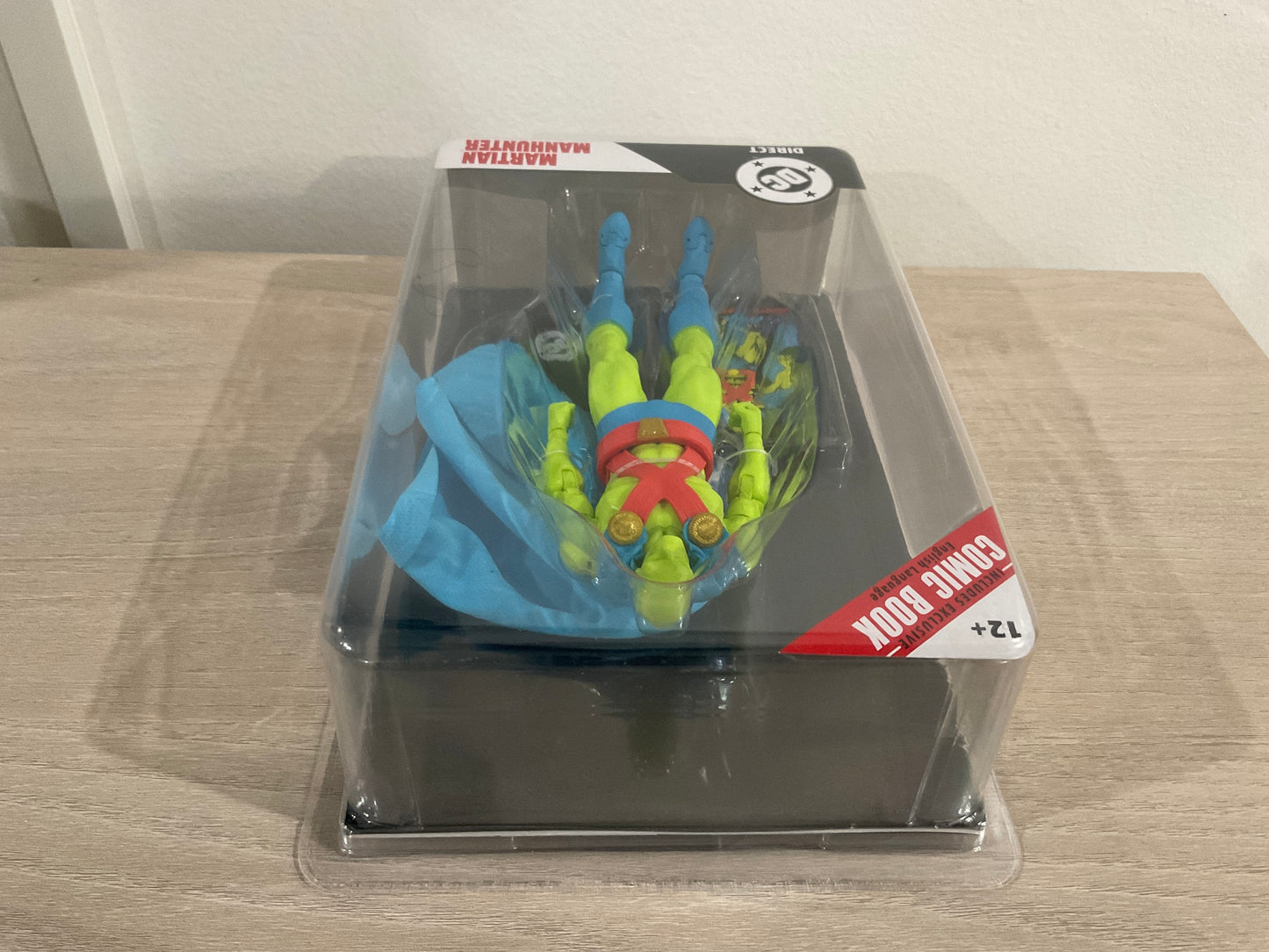 DC Direct Page Punchers Martian Manhunter Justice League #77 7-Inch Figure with Comic