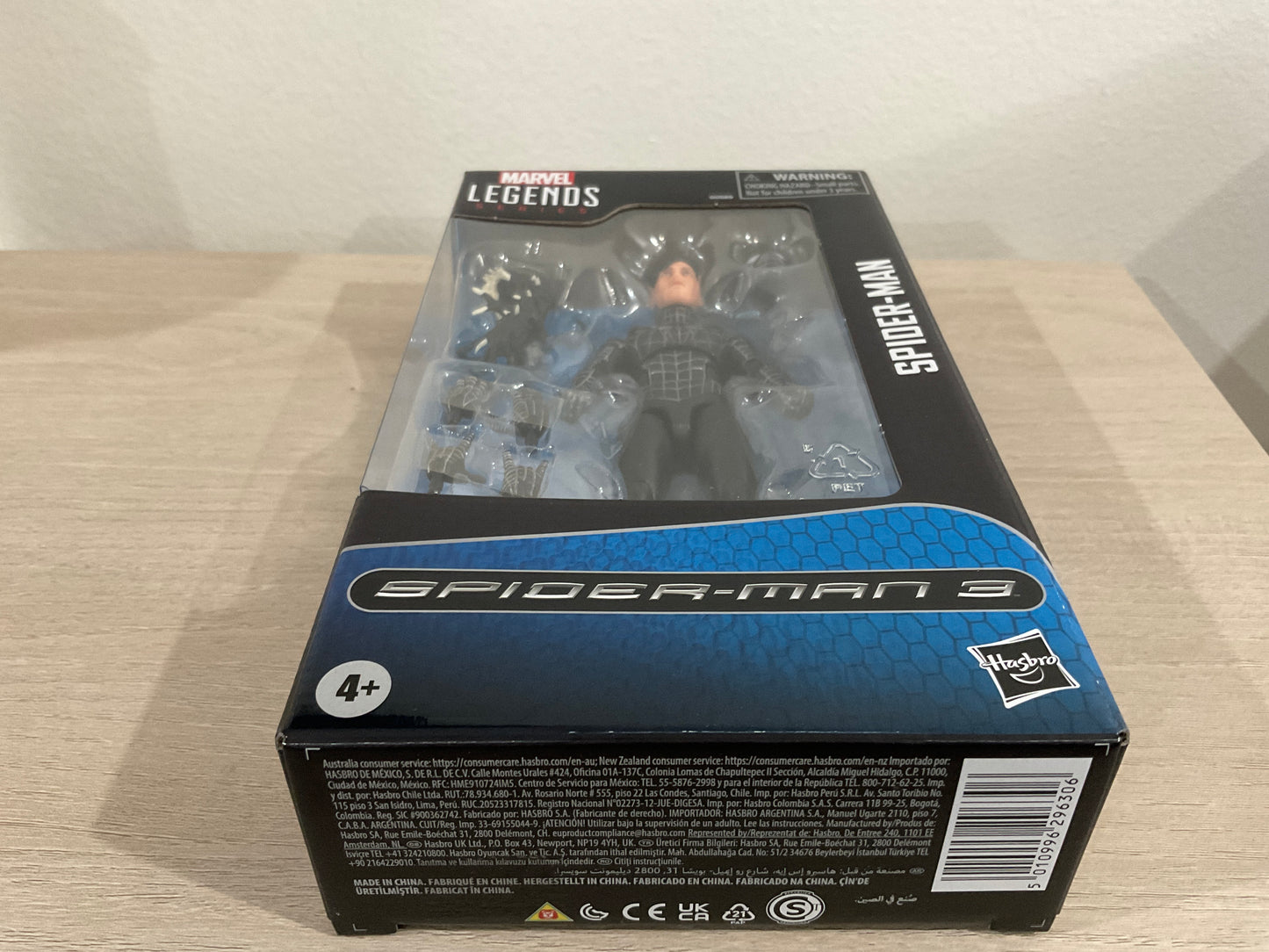Spider-Man Marvel Legends Series – Spider-Man 3 (Symbiote Suit) 6-Inch Action Figure