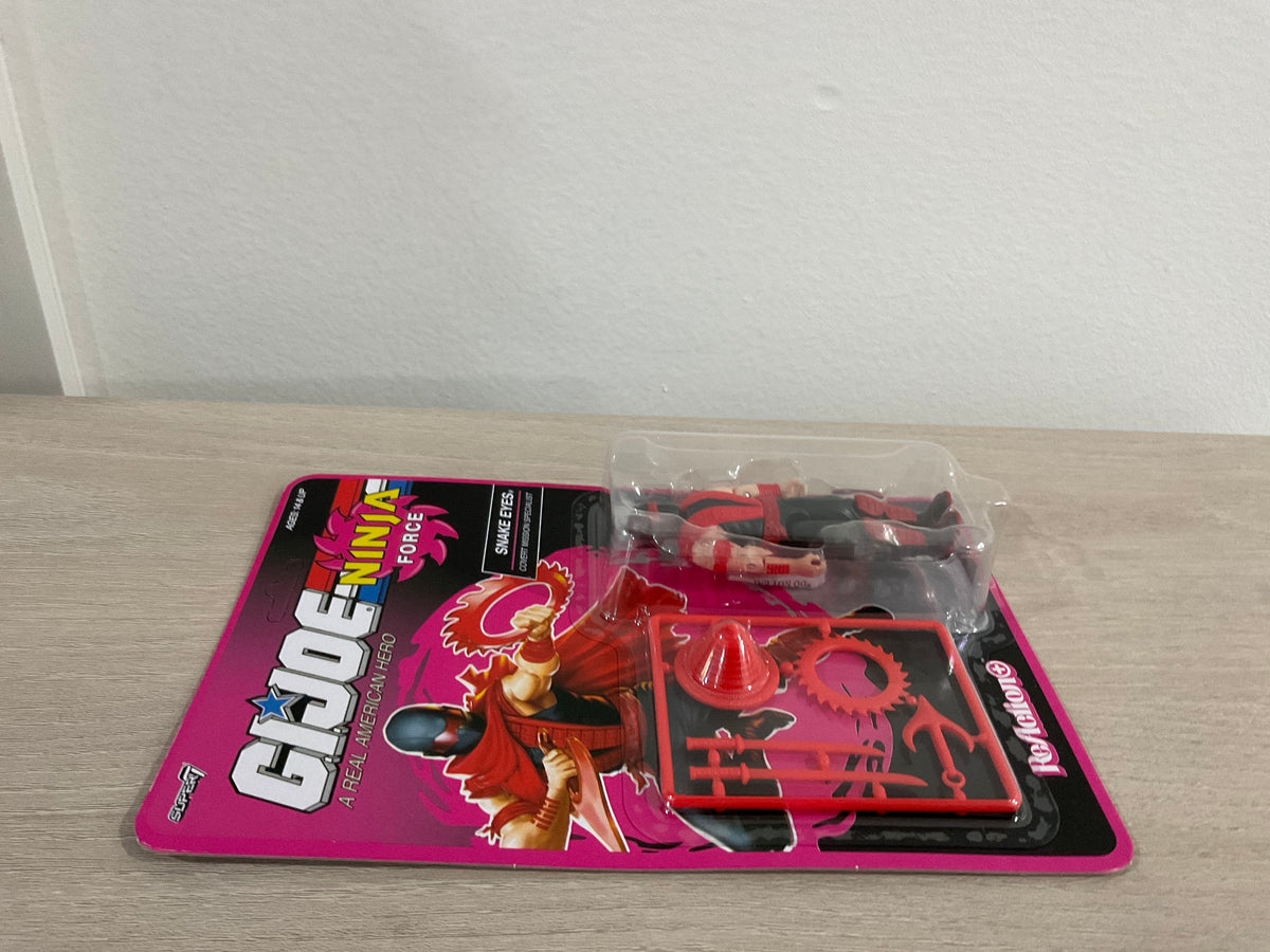 G.I. Joe ReAction+ Snake Eyes (Ninja Force) 3.75-Inch Action Figure