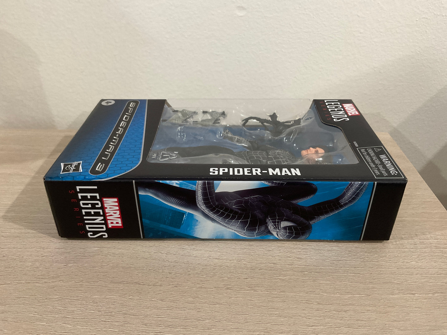 Spider-Man Marvel Legends Series – Spider-Man 3 (Symbiote Suit) 6-Inch Action Figure