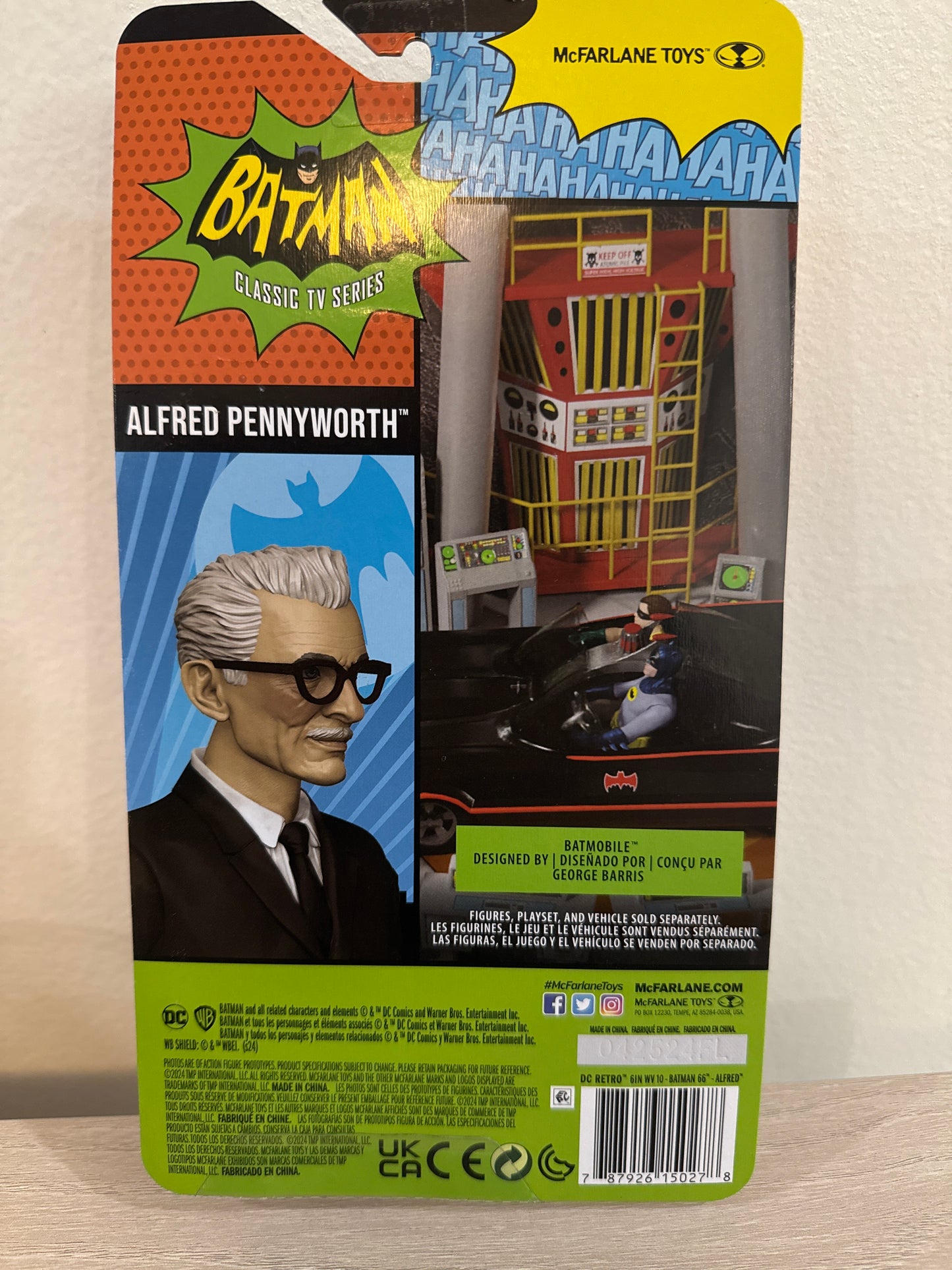 Alfred Pennyworth (DC Retro: Batman ’66) Platinum Edition – McFarlane Collector Series