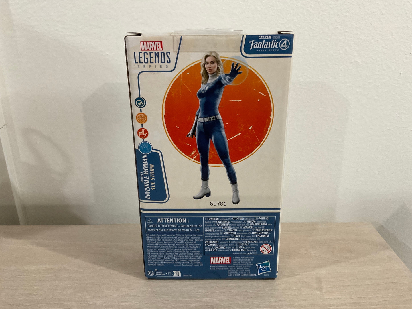 The Fantastic Four: First Steps Marvel Legends Marvel's Invisible Woman Action Figure