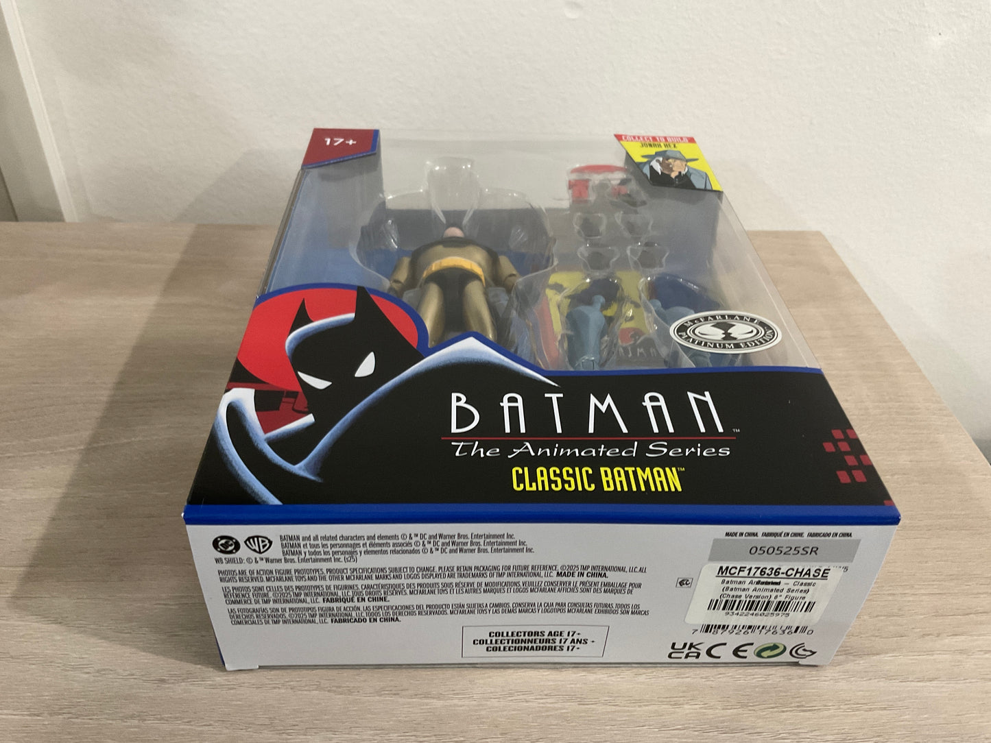 Batman: The Animated Series (1992) – Classic Batman Platinum Edition 6" Action Figure – McFarlane Toys (Jonah Hex Build-A-Figure)