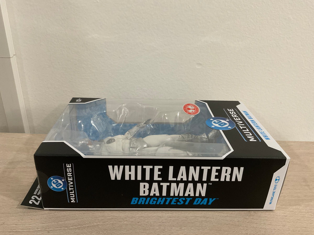 McFarlane DC Multiverse White Lantern Batman Brightest Day 7" Action Figure – Substandard Packaging