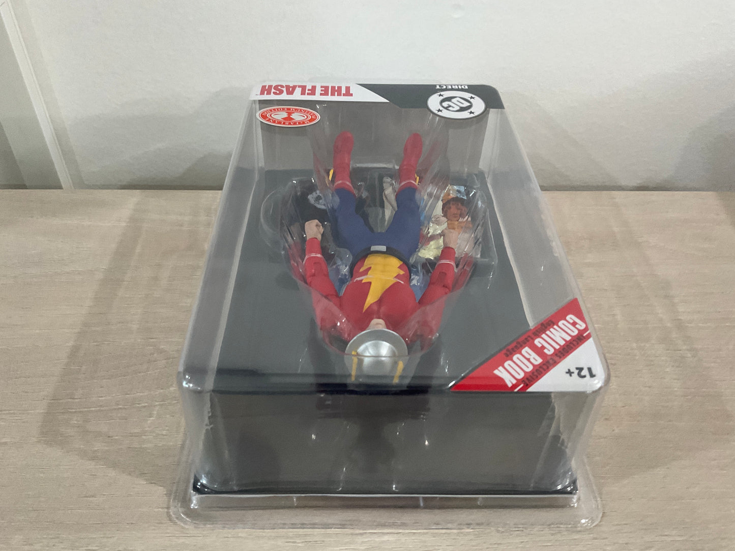 McFarlane Toys DC Page Punchers Jay Garrick (The Flash #123) Red Platinum Edition