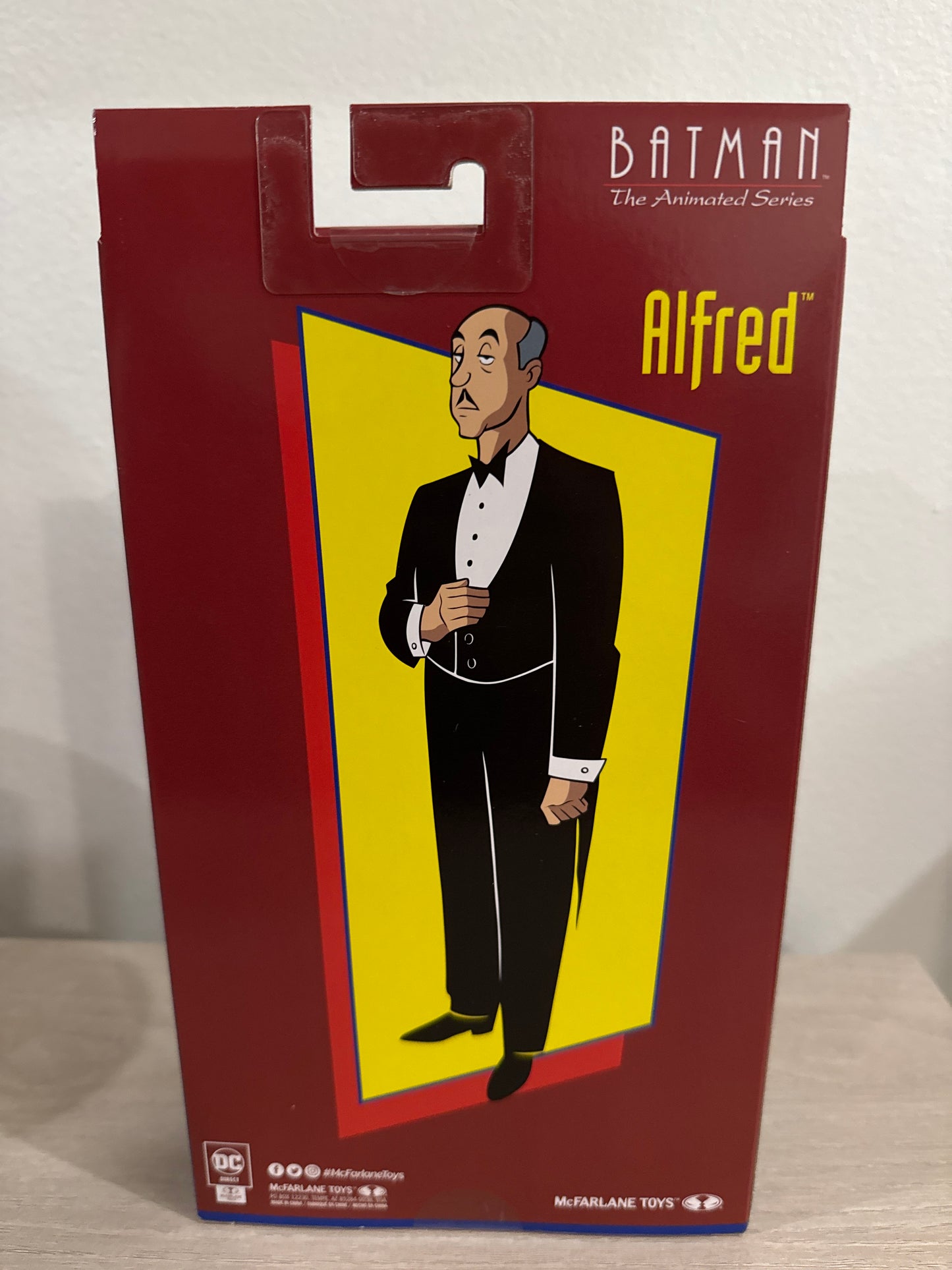 McFarlane Toys Batman: The Animated Series Alfred Pennyworth 6" Action Figure