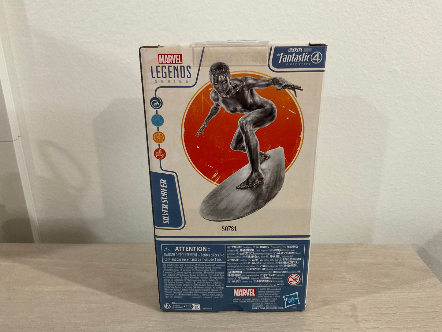 The Fantastic Four: First Steps Marvel Legends The Silver Surfer Action Figure