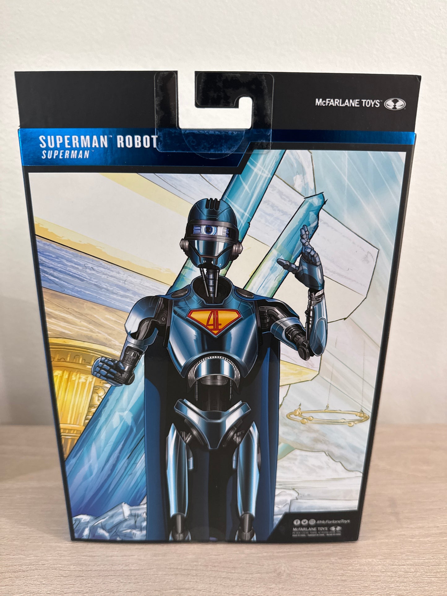 Superman Robot (Superman Movie) Deluxe Theatrical Edition (Red Platinum)