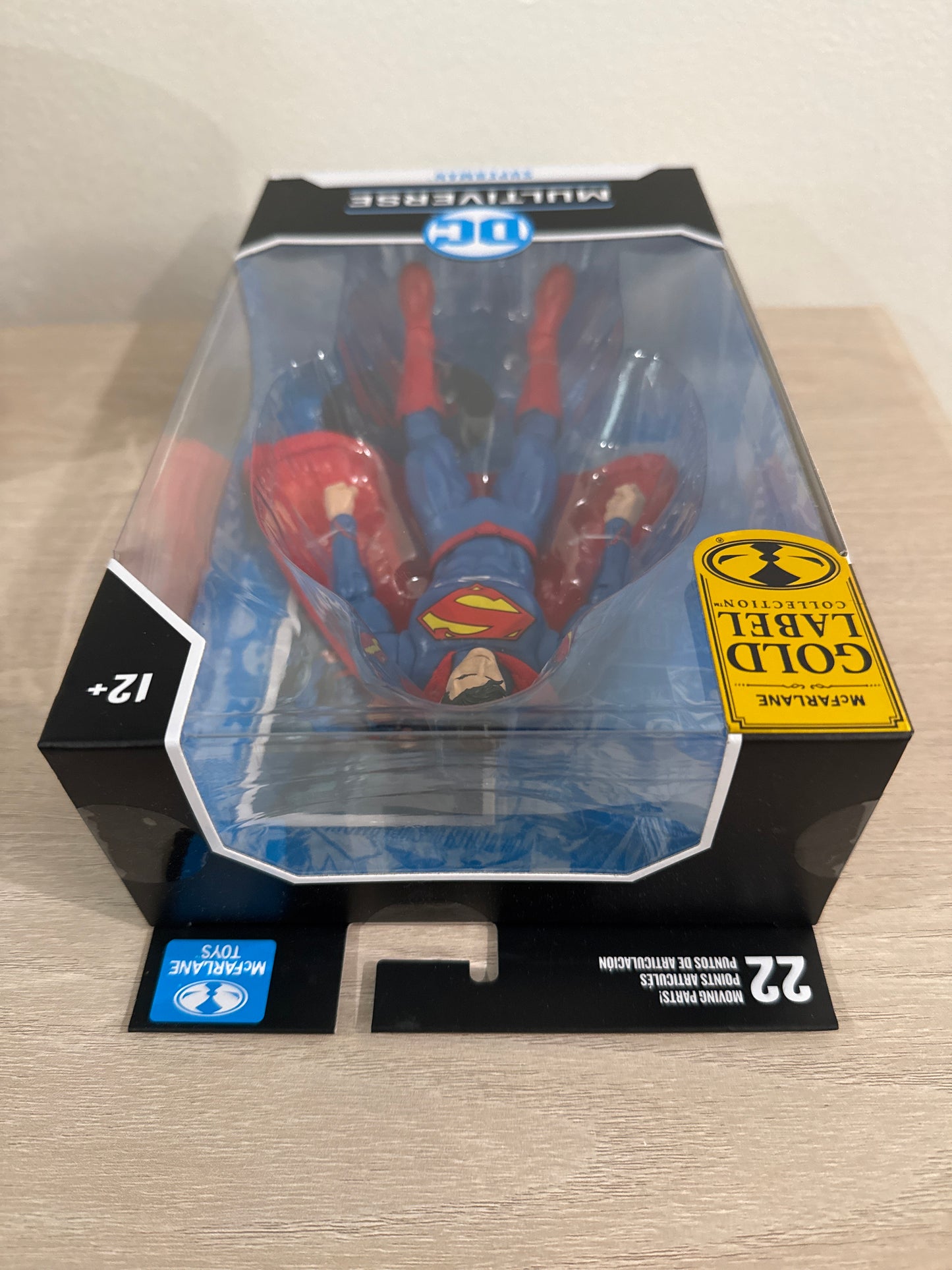 DC Multiverse Superman 7" Action Figure (NEW 52) – Gold Label (Substandard)