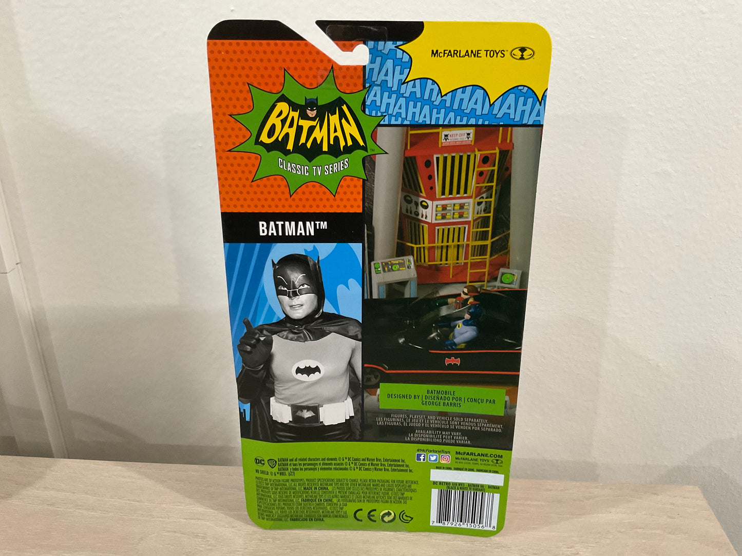 DC Retro Batman 66 – Black & White TV Variant 6-Inch Action Figure - Substandard