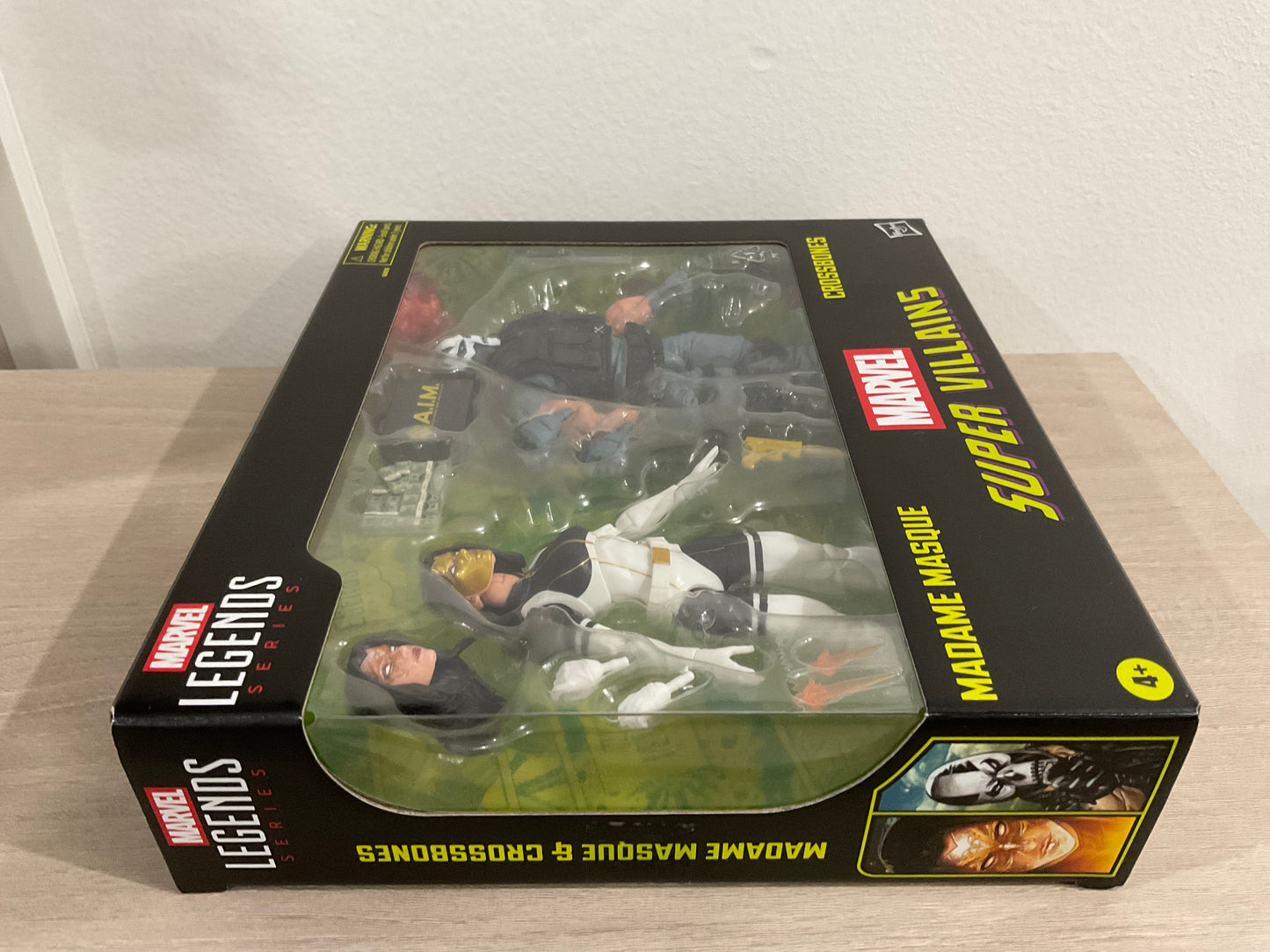 Marvel Legends Series Madame Masque & Crossbones 2-Pack – Marvel Super-Villains Comics 6-Inch Action Figures - Exclusive